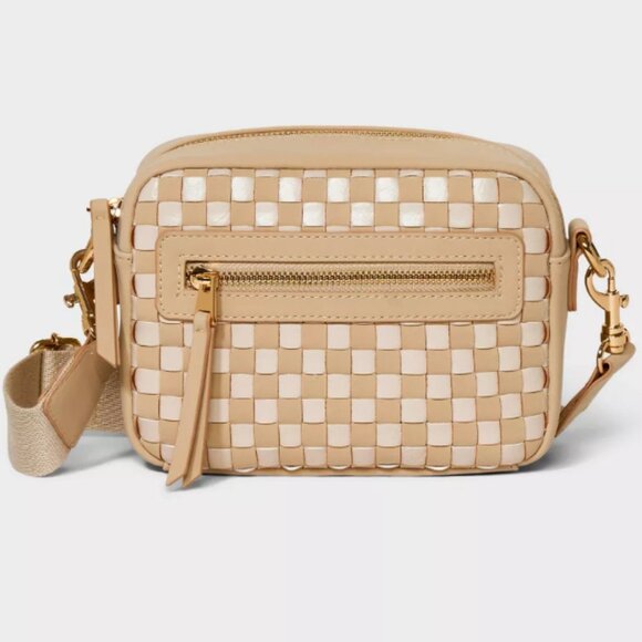 RESERVED FOR @hernannl1182 - NWOT - Universal Thread Checkered Camera Crossbody - Picture 1 of 12